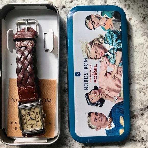 1995 STONE FOSSIL WATCH BW-6779 - Picture 2 of 6